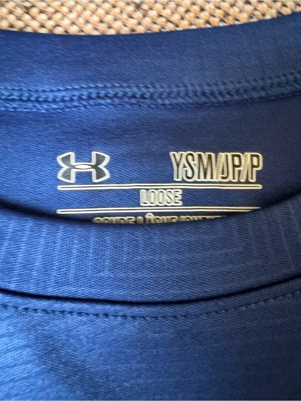 Under Armour Boys' lot of 2 Short-Sleeve Tech Tees with Logo youth small